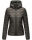 Marikoo Samtpfote leichte Damen Steppjacke B600 Anthrazit Größe L - Gr. 40
