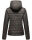 Marikoo Samtpfote leichte Damen Steppjacke B600 Anthrazit Größe XXL - Gr. 44