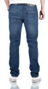 Alessandro Salvarini Designer Herren Jeans Hose Basic Jeanshose O350 W36 L34 in