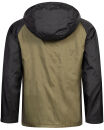 Arctic Seven Herren Regenjacke Windbreaker O-324 - Olive-Schwarz-Gr.XXL