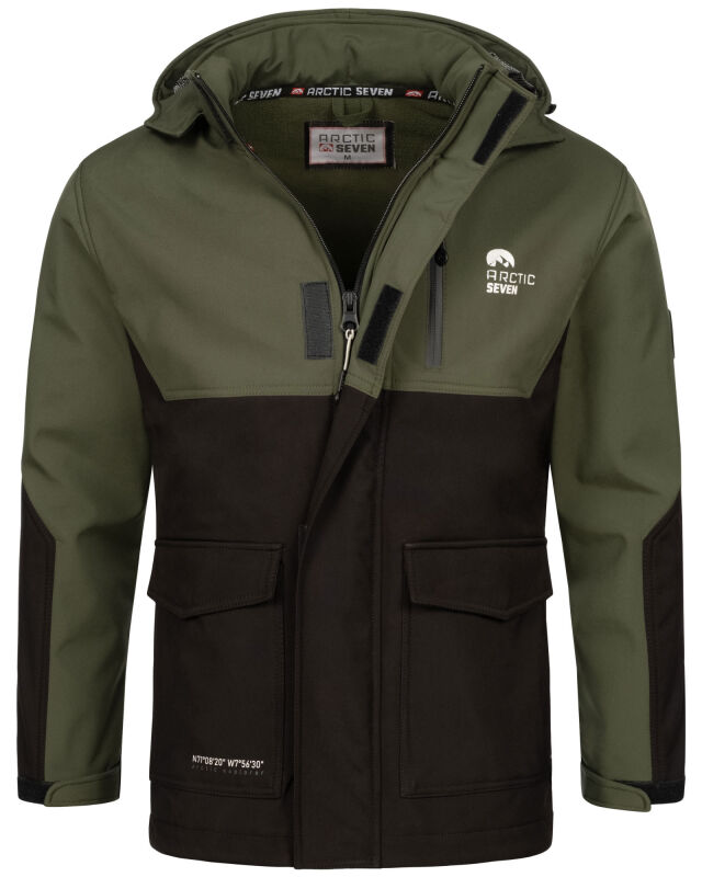 Arctic Seven Herren Softshell Jacke O303 Größe L - Gr. L