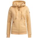 Alessandro Salvarini Damen Kapuzenpullover O-299 Beige