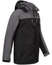 Arctic Seven Herren Softshell Jacke O-302 - DGrau-Schwarz-Gr.M