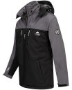 Arctic Seven Herren Softshell Jacke O-302 - DGrau-Schwarz-Gr.3XL