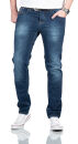 Alessandro Salvarini Herren Jeans O360 Blau W33 L32 in