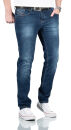 Alessandro Salvarini Herren Jeans O360 Blau W33 L32 in