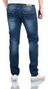 Alessandro Salvarini Herren Jeans O360 Blau W38 L34 in