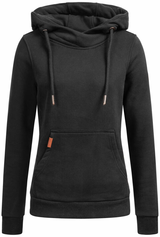 Alessandro Salvarini Damen Kapuzenpullover O-298 Schwarz Gr.M