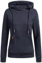 Alessandro Salvarini Damen Kapuzenpullover O-298 Navy