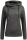Alessandro Salvarini Damen Kapuzenpullover O-298 Dunkelgrau Gr.L