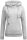 Alessandro Salvarini Damen Kapuzenpullover O-298 Hellgrau Gr.M