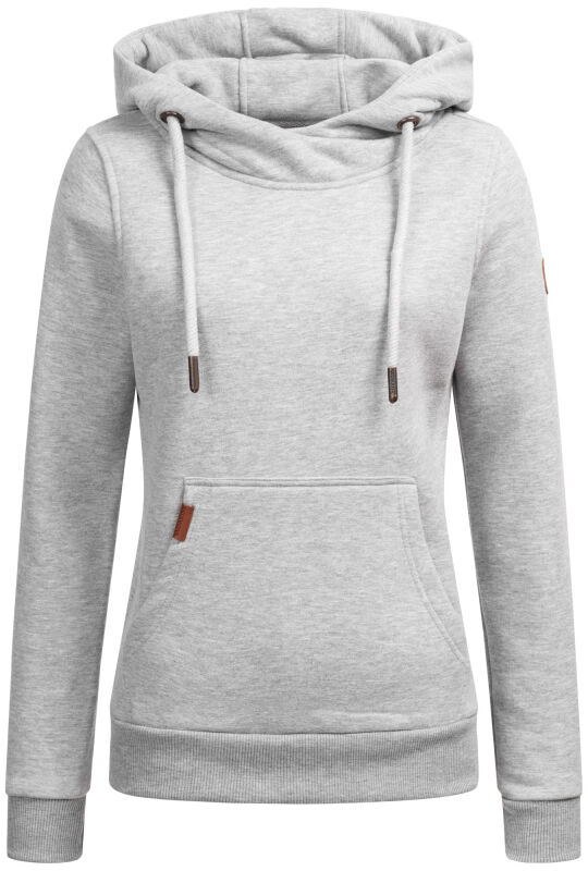 Alessandro Salvarini Damen Kapuzenpullover O-298 Hellgrau Gr.XXL