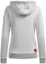Alessandro Salvarini Damen Kapuzenpullover O-298 Hellgrau Gr.XXL