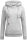 Alessandro Salvarini Damen Kapuzenpullover O-298 Hellgrau Gr.XXL