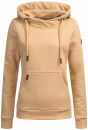 Alessandro Salvarini Damen Kapuzenpullover O-298 Beige