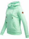 Alessandro Salvarini Damen Kapuzenpullover O-298 Mint