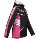 Arctic Seven Damen Softshell Jacken O-185 - Schwarz-Rosa