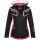 Arctic Seven Damen Softshell Jacken O-185 - Schwarz-Rosa-Gr.XS