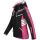 Arctic Seven Damen Softshell Jacken O-185 - Schwarz-Rosa-Gr.XS