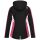 Arctic Seven Damen Softshell Jacken O-185 - Schwarz-Rosa-Gr.S