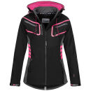 Arctic Seven Damen Softshell Jacken O-185 - Schwarz-Grau