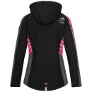 Arctic Seven Damen Softshell Jacken O-185 - Schwarz-Grau-Gr.S