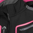 Arctic Seven Damen Softshell Jacken O-185 - Schwarz-Grau-Gr.S