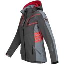 Arctic Seven Damen Softshell Jacken O-185 - DGrau-Hellgrau-Gr.XS