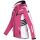 Arctic Seven Damen Softshell Jacken O-185 - Rosa-Weiss-Gr.XS