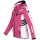 Arctic Seven Damen Softshell Jacken O-185 - Rosa-Weiss-Gr.L