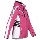Arctic Seven Damen Softshell Jacken O-185 - Rosa-Weiss-Gr.3XL
