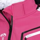 Arctic Seven Damen Softshell Jacken O-185 - Rosa-Weiss-Gr.5XL