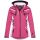 Arctic Seven Damen Softshell Jacken O-185 - Rosa-Weiss-Gr.5XL