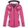 Arctic Seven Damen Softshell Jacken O-185 - Rosa-Weiss-Gr.5XL