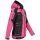 Arctic Seven Damen Funktions Softshelljacke O-181 - Rosa-Schwarz-Gr.S