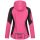 Arctic Seven Damen Funktions Softshelljacke O-181 - Rosa-Schwarz-Gr.S