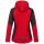 Arctic Seven Damen Funktions Softshelljacke O-181 - Rot-Schwarz-Gr.XS