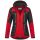 Arctic Seven Damen Funktions Softshelljacke O-181 - Rot-Schwarz-Gr.S