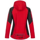 Arctic Seven Damen Funktions Softshelljacke O-181 - Rot-Schwarz-Gr.M