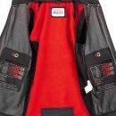 Arctic Seven Damen Funktions Softshelljacke O-181 - Rot-Schwarz-Gr.M