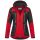 Arctic Seven Damen Funktions Softshelljacke O-181 - Rot-Schwarz-Gr.M