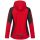 Arctic Seven Damen Funktions Softshelljacke O-181 - Rot-Schwarz-Gr.M