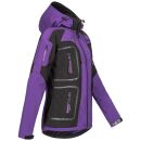 Arctic Seven Damen Funktions Softshelljacke O-181 - Lila-Schwarz-Gr.S