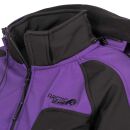 Arctic Seven Damen Funktions Softshelljacke O-181 - Lila-Schwarz-Gr.S