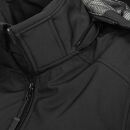 Alessandro Salvarini Damen Softshelljacke Wasserabweisend O-131 - Schwarz-Gr.XL