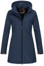 Alessandro Salvarini Damen Softshelljacke Wasserabweisend O-131 - Navy-Gr.M