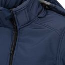 Alessandro Salvarini Damen Softshelljacke Wasserabweisend O-131 - Navy-Gr.M