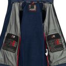 Alessandro Salvarini Damen Softshelljacke Wasserabweisend O-131 - Navy-Gr.M