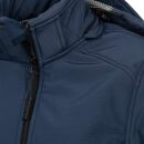 Alessandro Salvarini Damen Softshelljacke Wasserabweisend O-131 - Navy-Gr.2XL