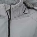 Alessandro Salvarini Damen Softshelljacke Wasserabweisend O-131 - Hellgrau-Gr.XS